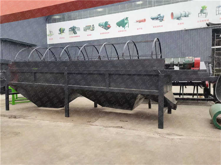 生態(tài)有機肥生產(chǎn)中滾筒式篩分機起到分選物料的作用